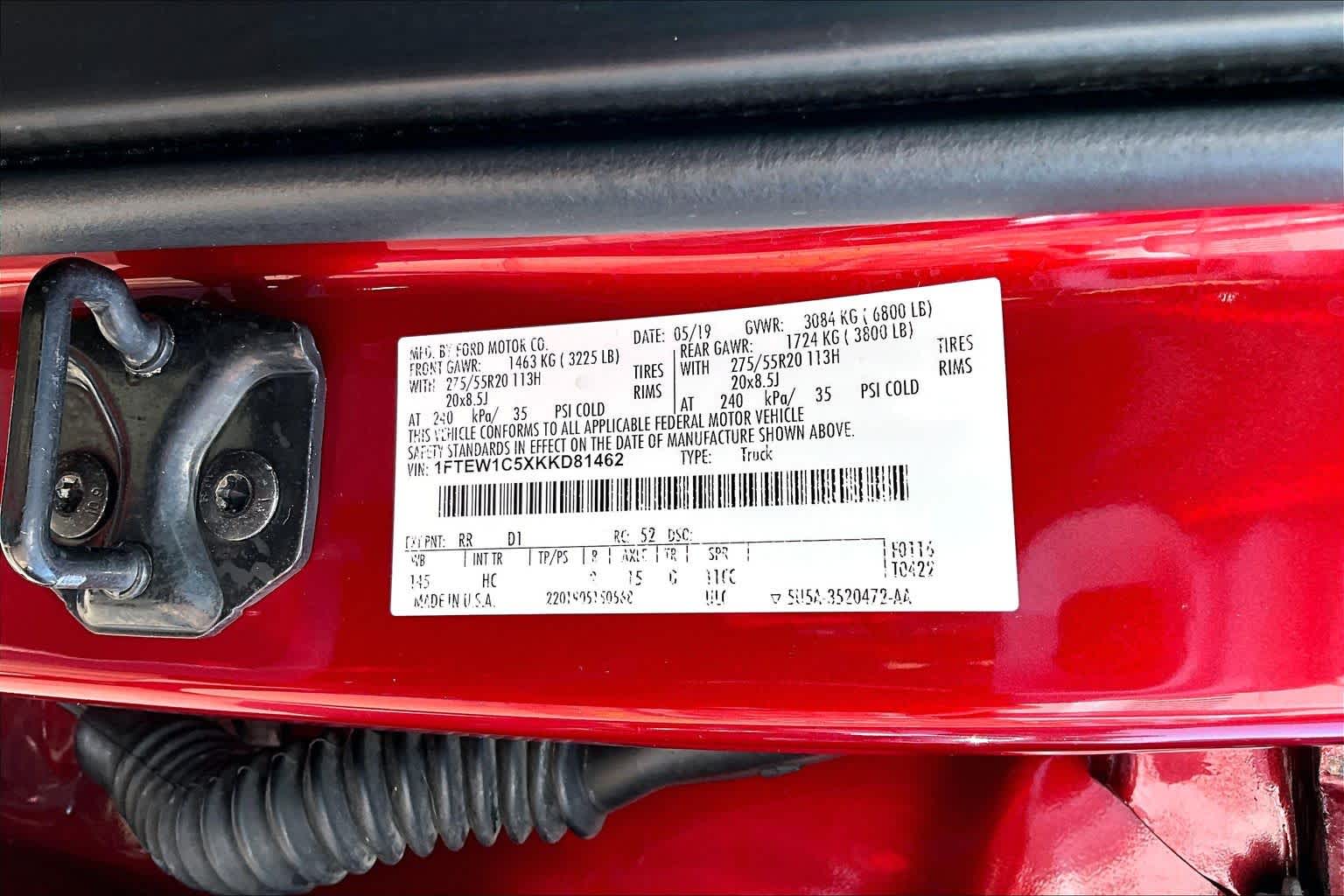 2019 Ford F-150