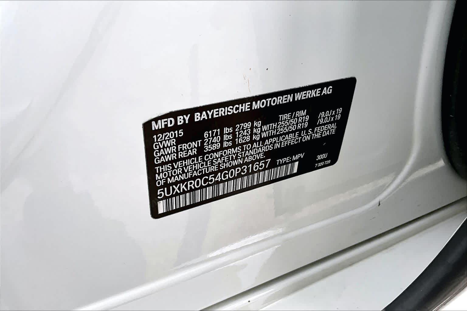 2016 BMW X5 xDrive35i