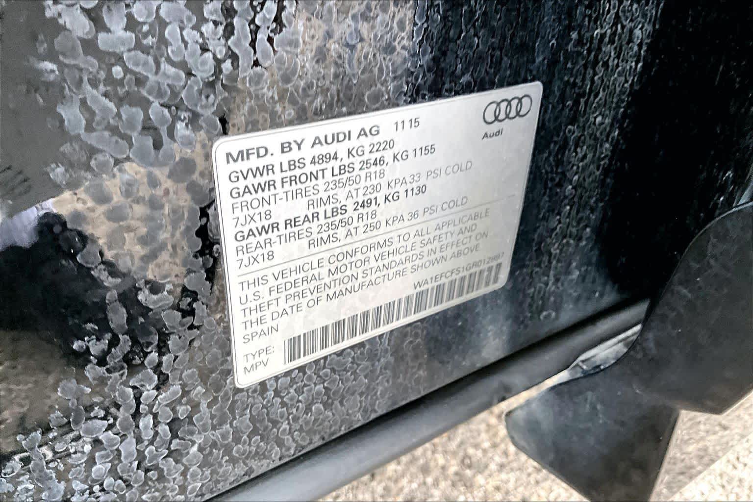 2016 Audi Q3