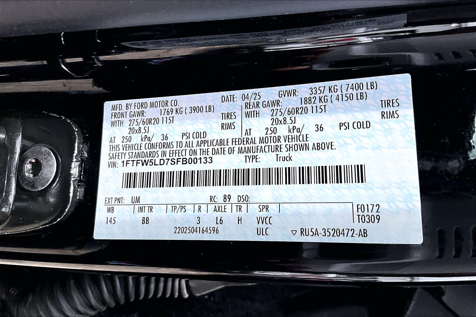 2025 Ford F-150