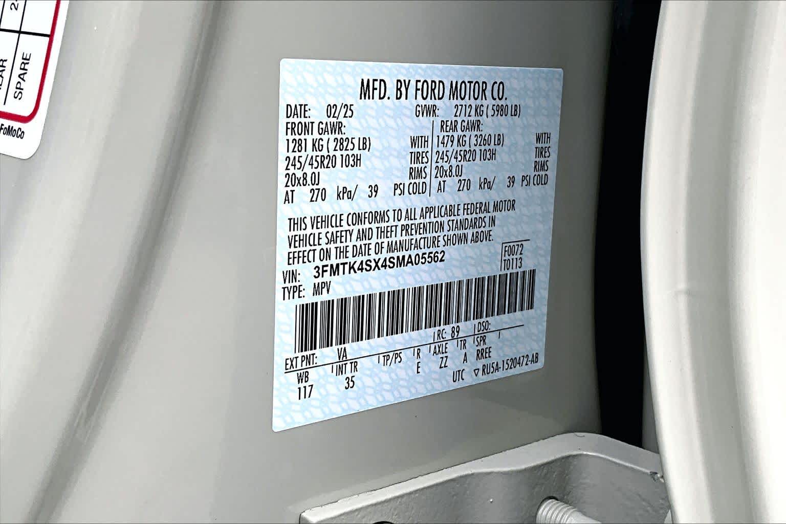 2025 Ford Mustang Mach-E