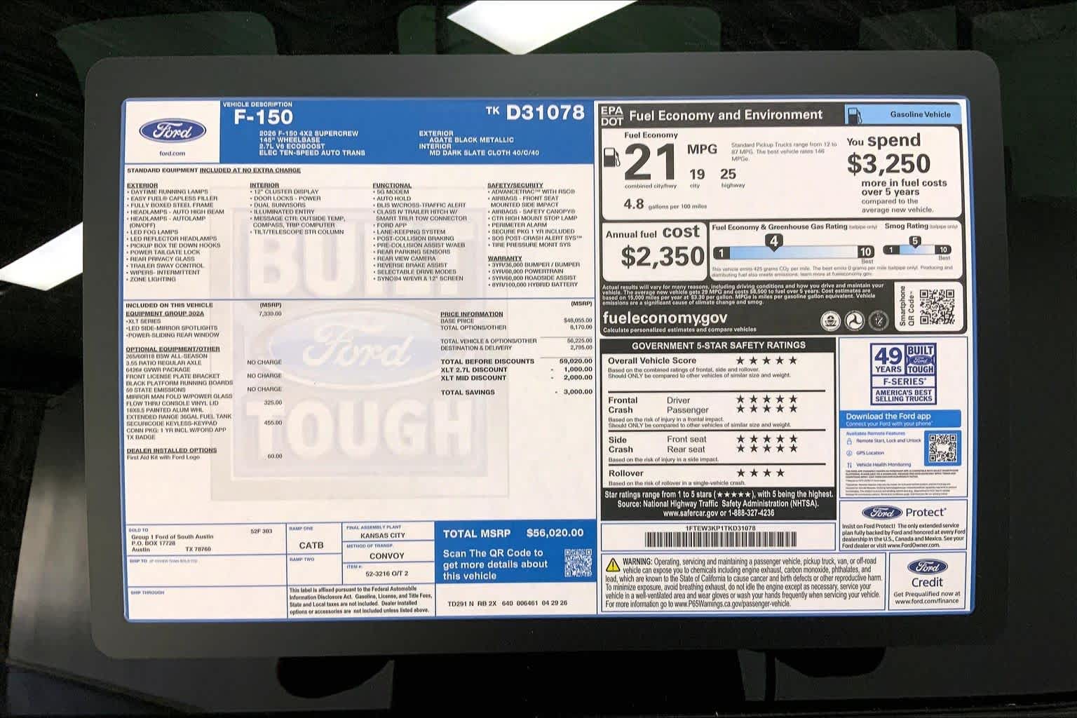 2026 Ford F-150