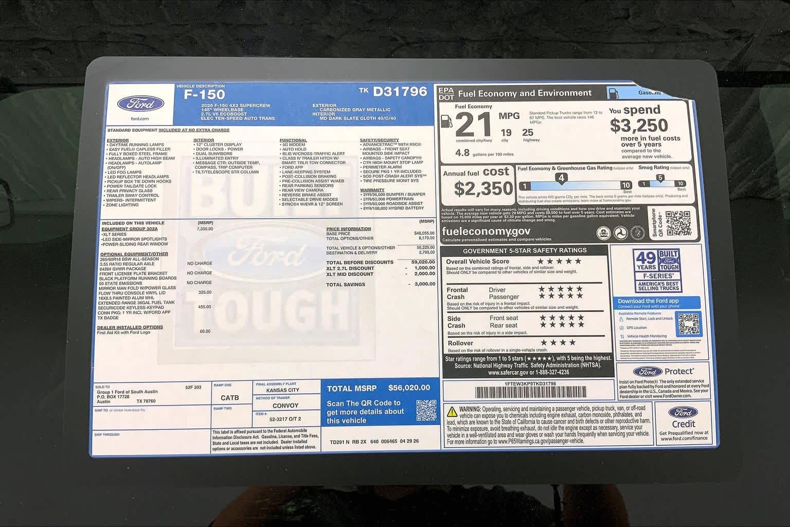 2026 Ford F-150