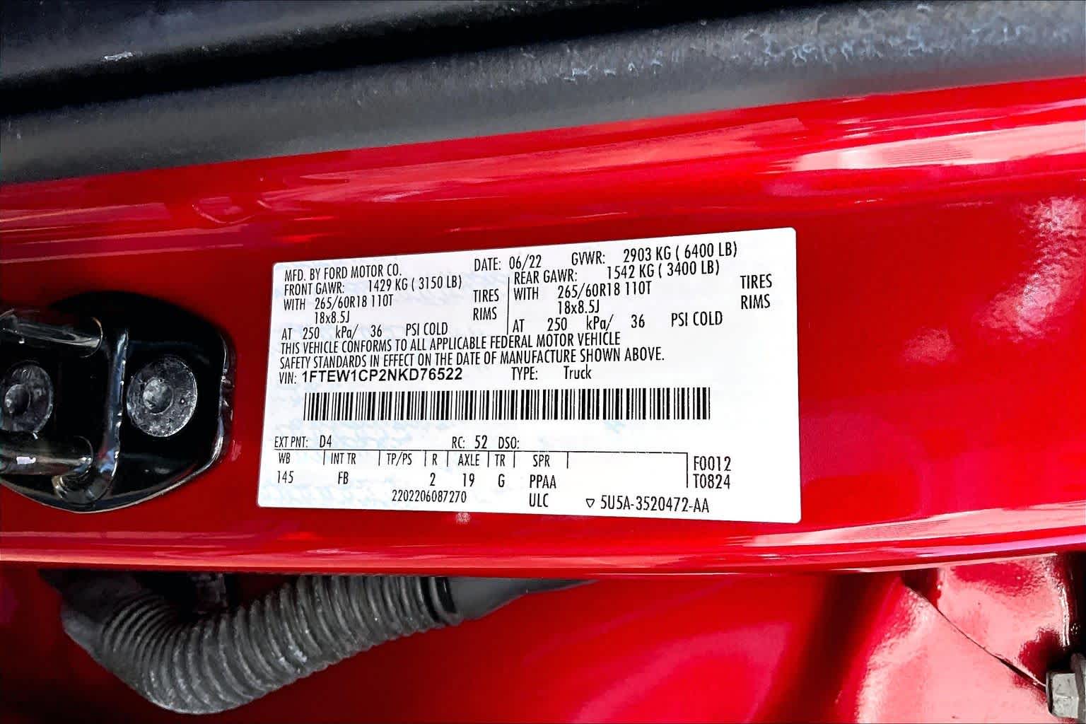 2022 Ford F-150