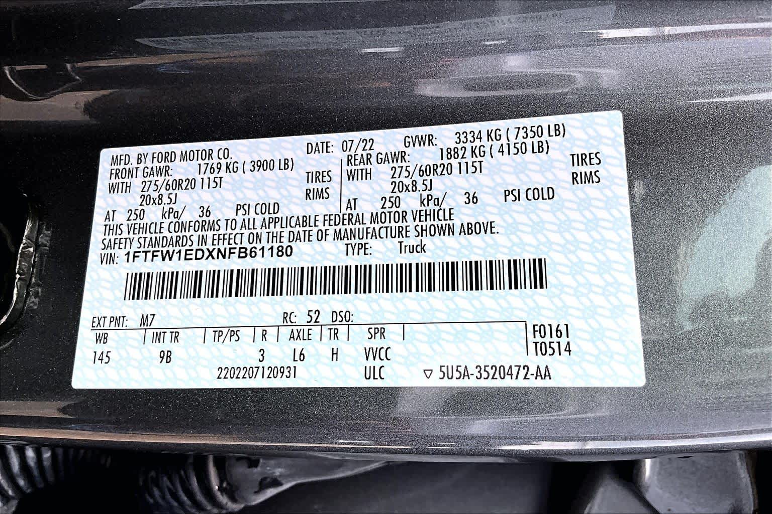 2022 Ford F-150