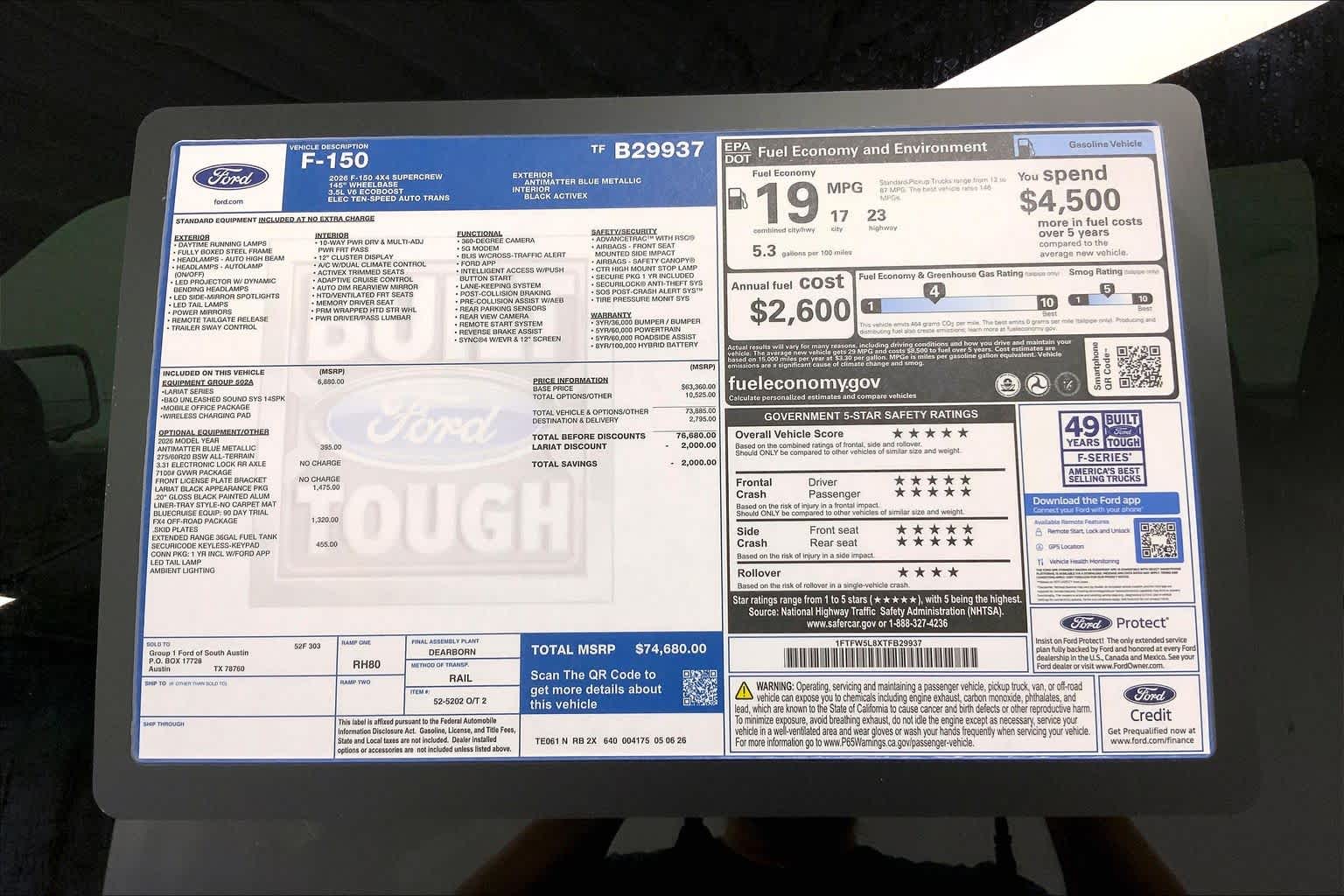 2026 Ford F-150