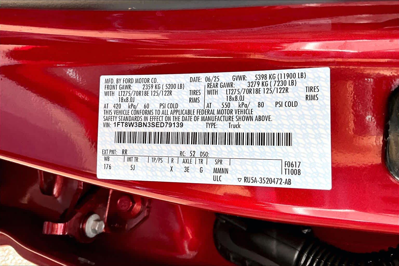 2025 Ford Super Duty F-350 SRW Pickup