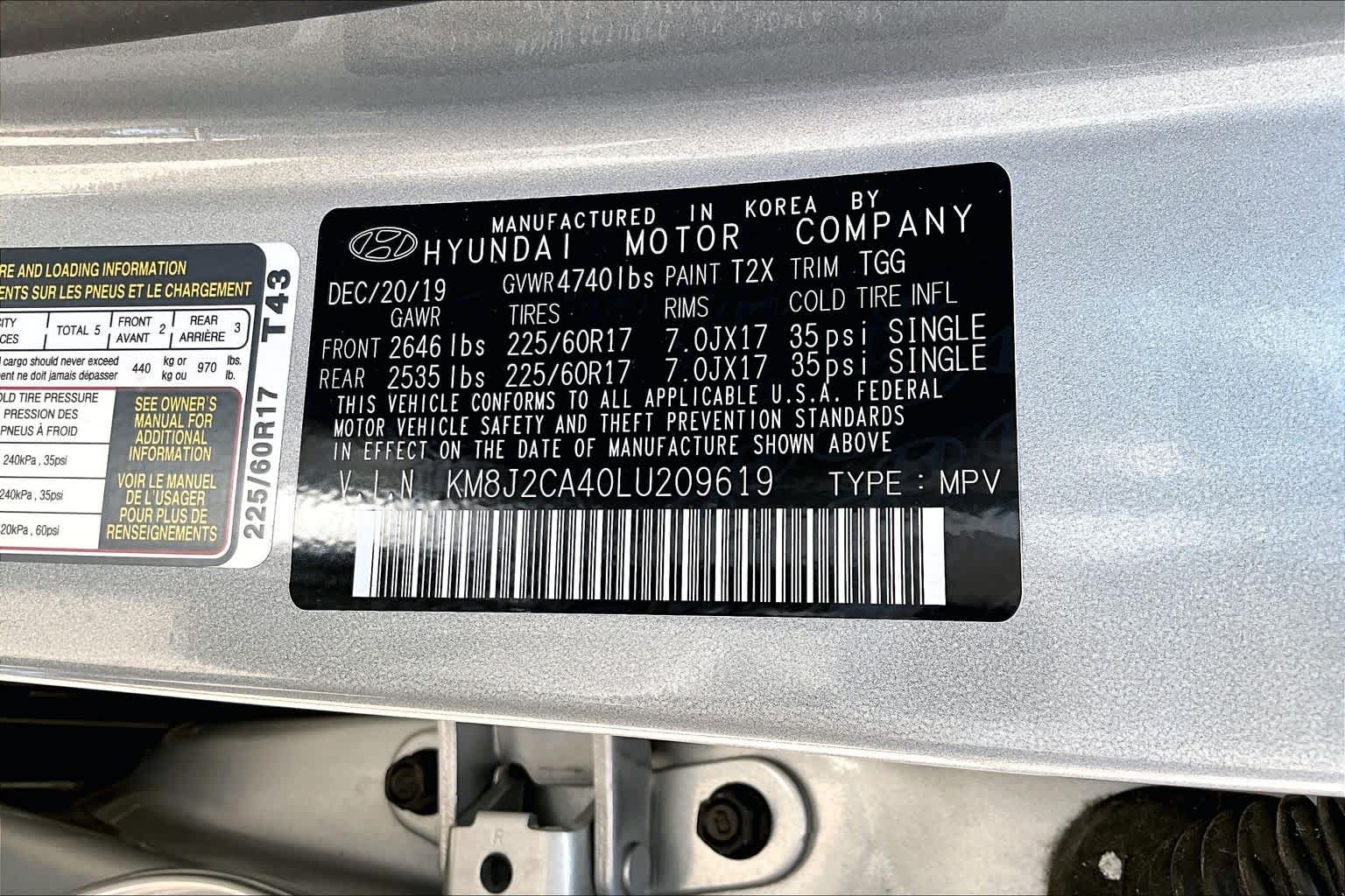 2020 Hyundai Tucson
