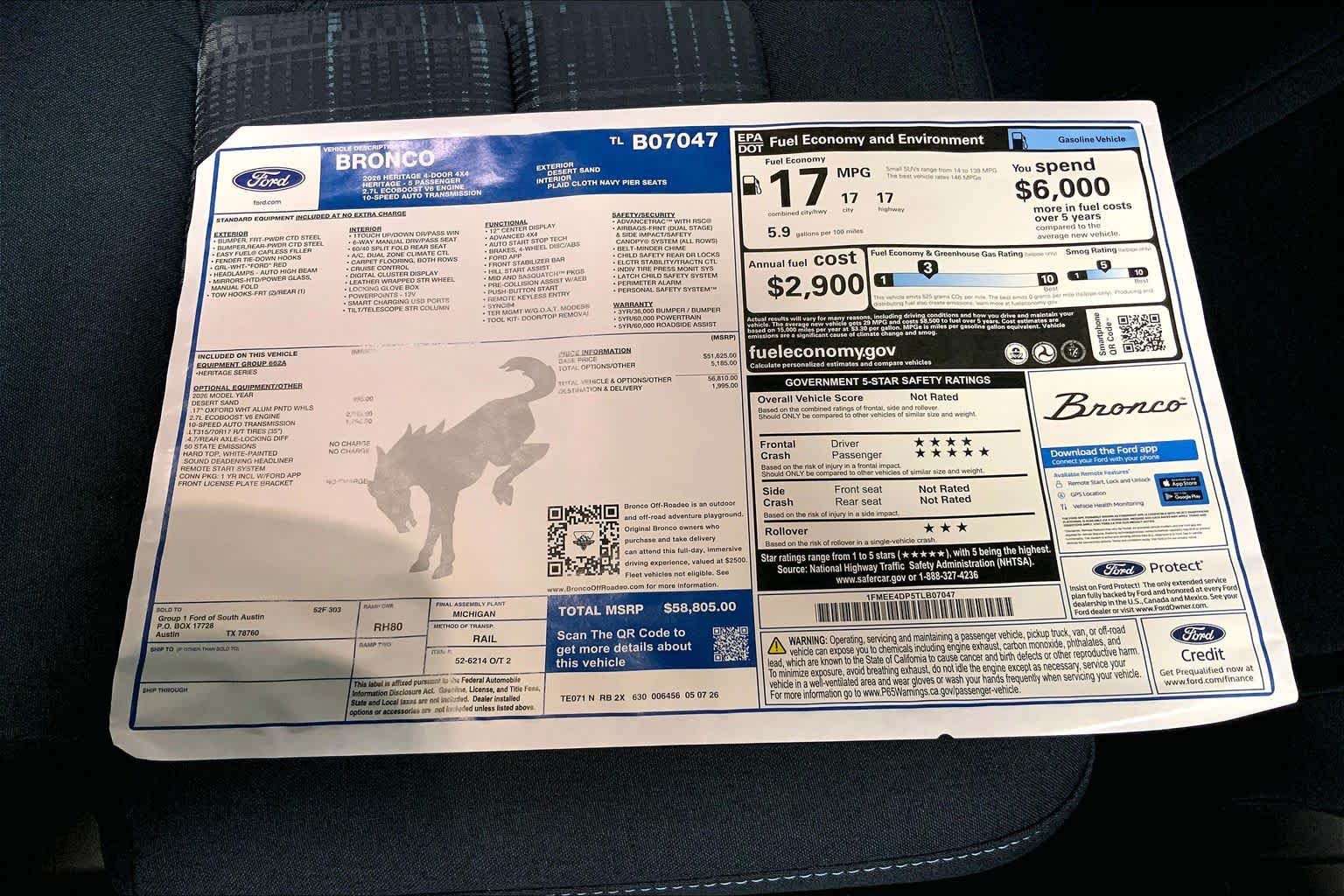 2026 Ford Bronco
