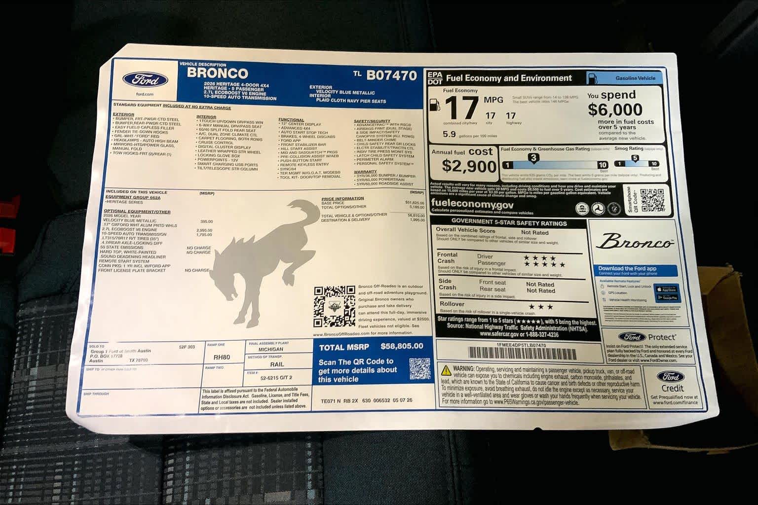 2026 Ford Bronco