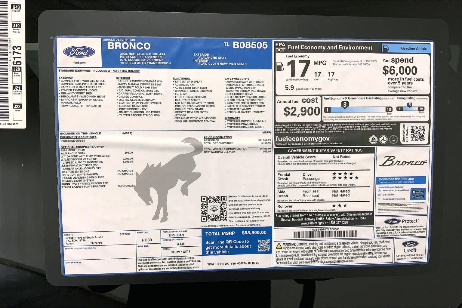 2026 Ford Bronco