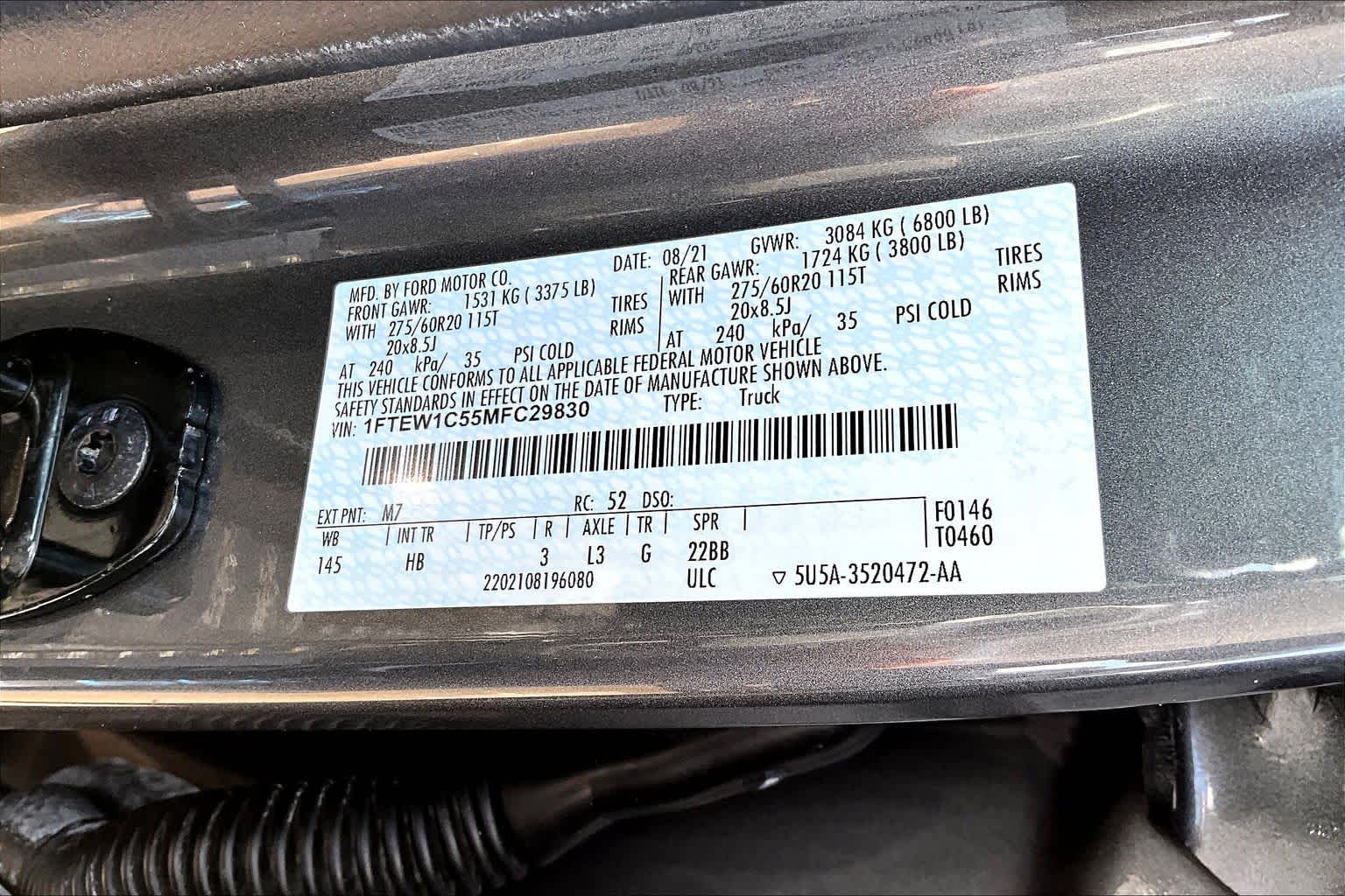 2021 Ford F-150