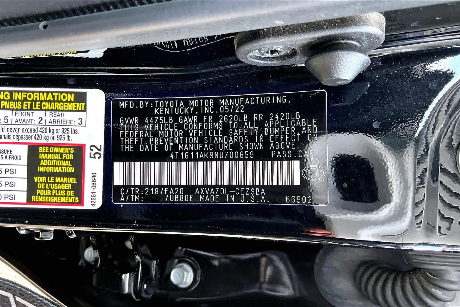 2022 Toyota Camry