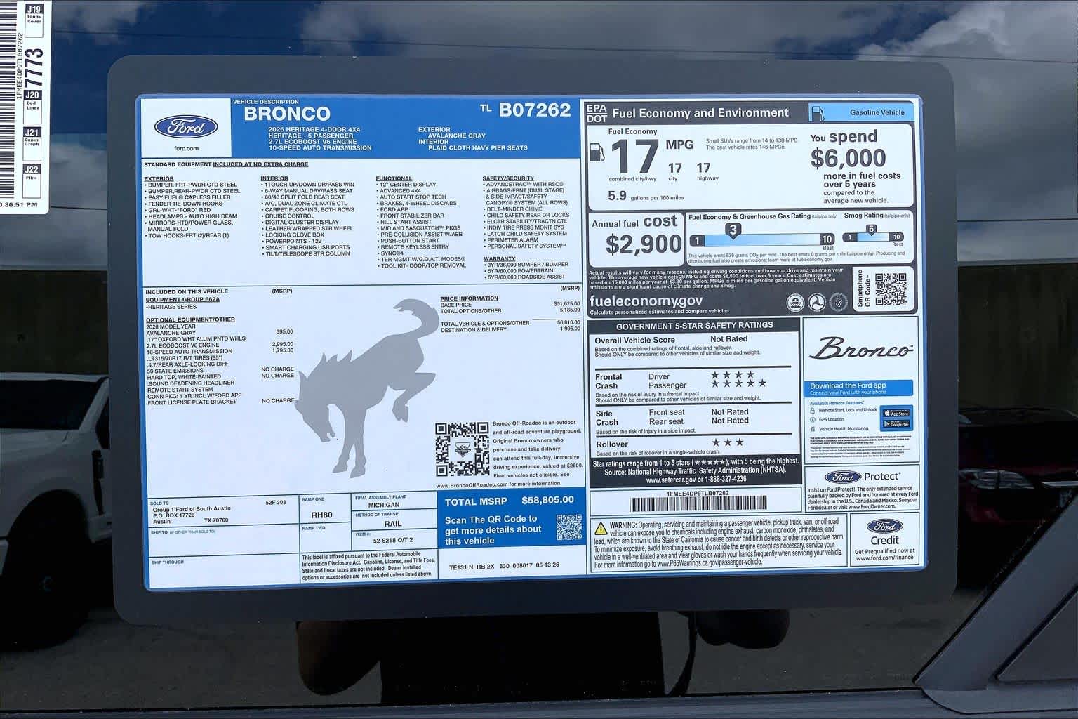 2026 Ford Bronco