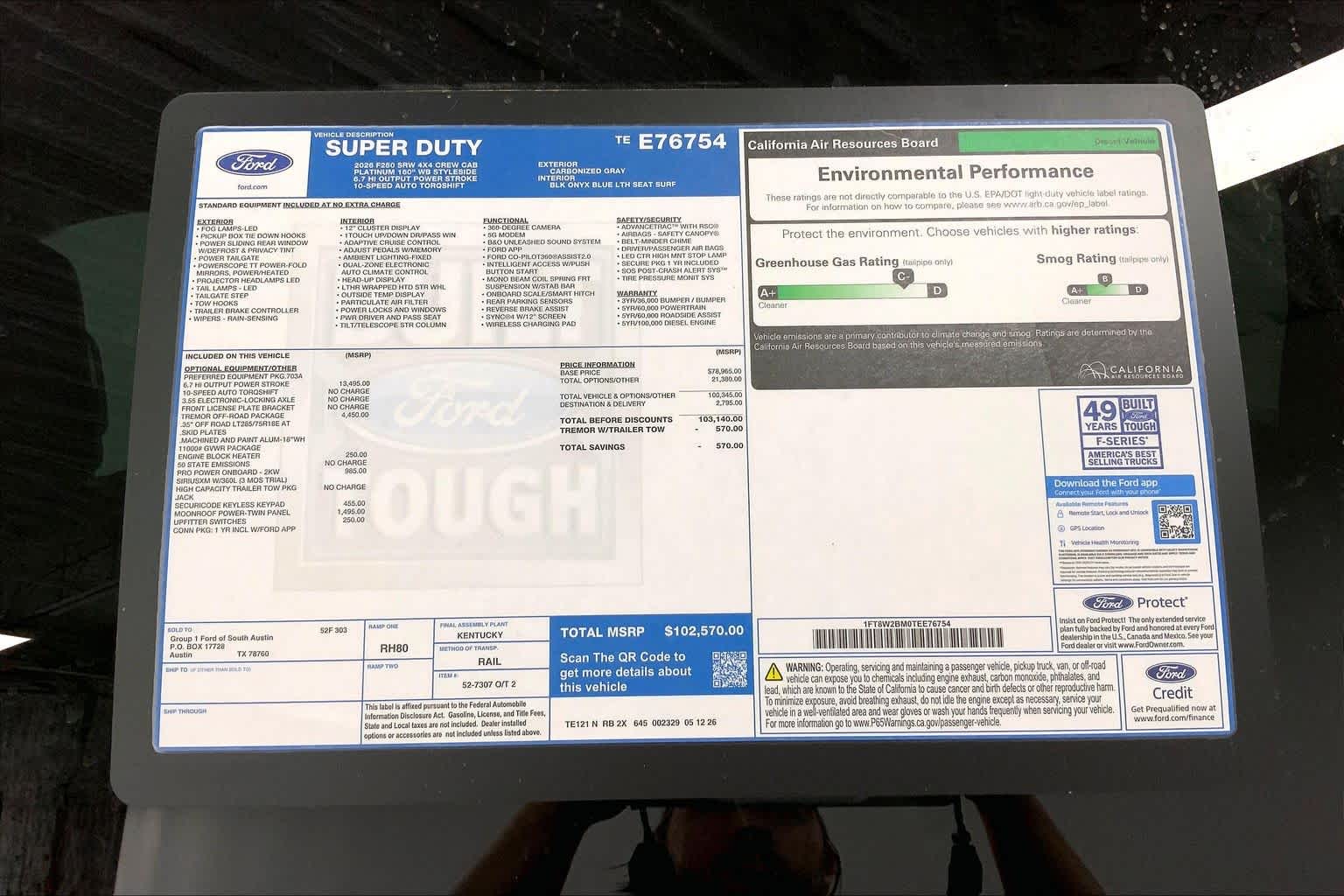 2026 Ford Super Duty F-250 SRW