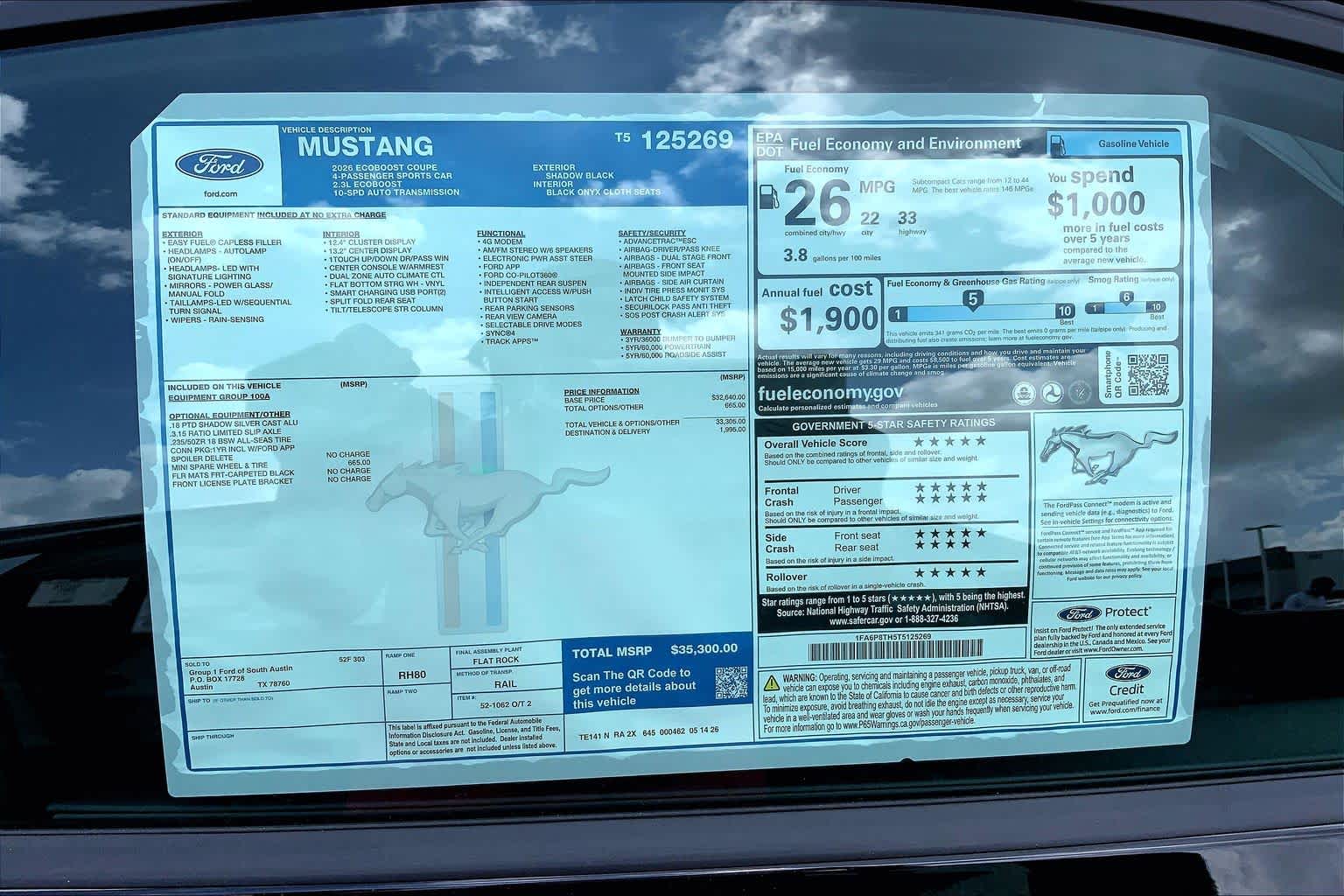 2026 Ford Mustang