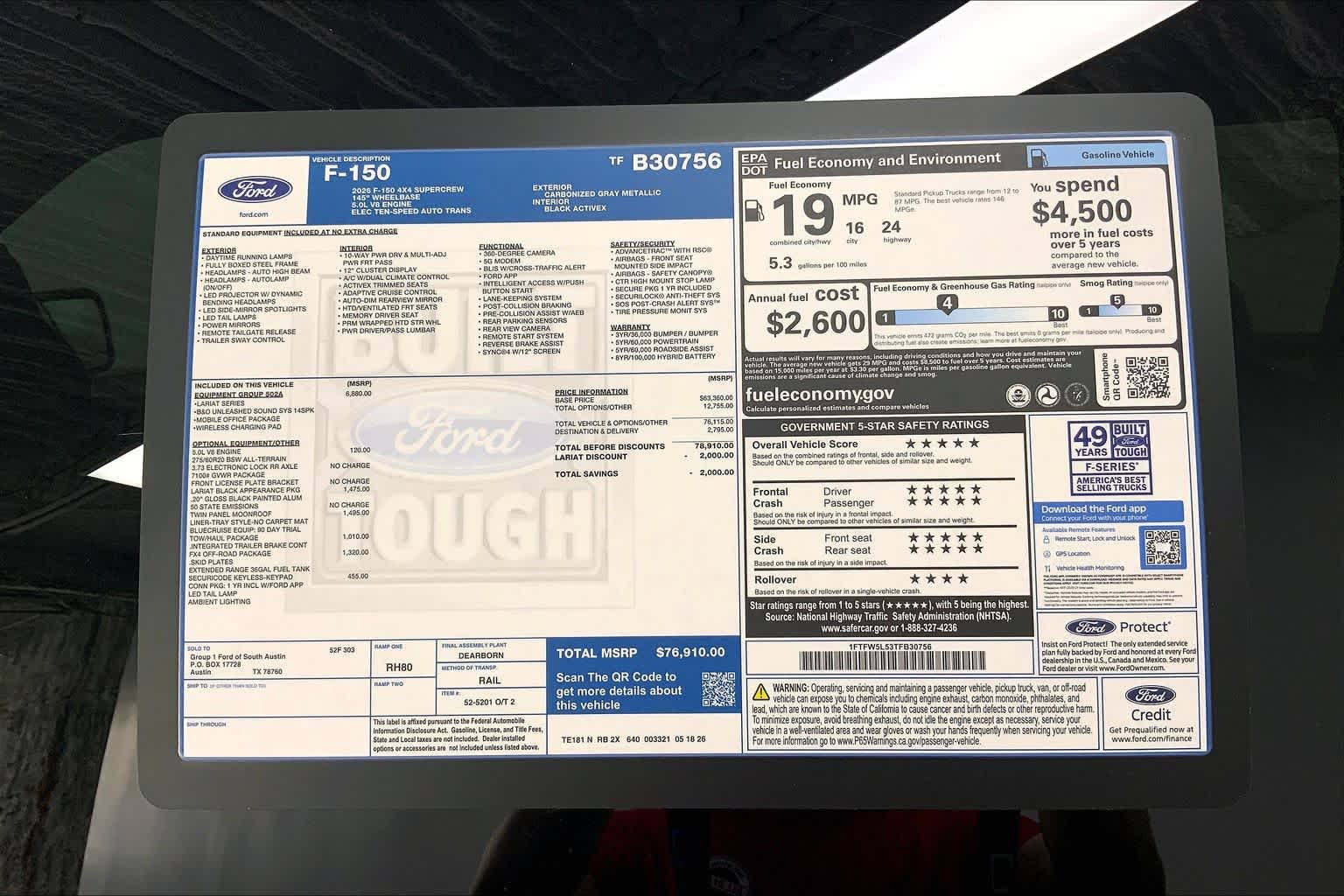 2026 Ford F-150