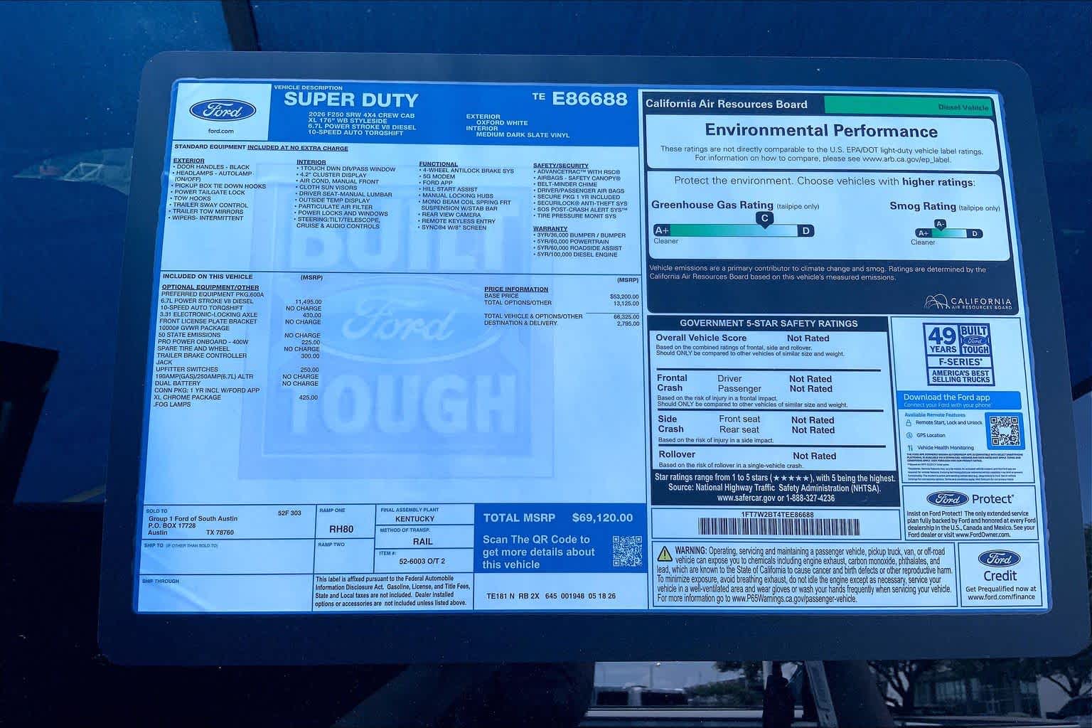 2026 Ford Super Duty F-250 SRW
