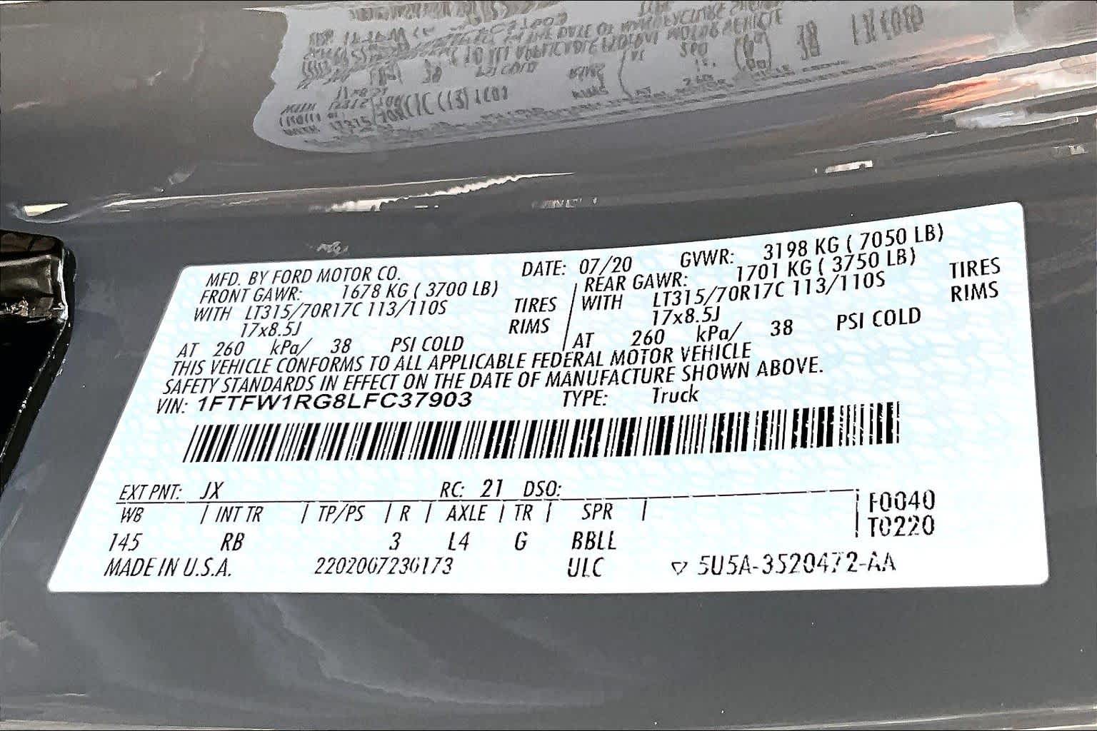 2020 Ford F-150