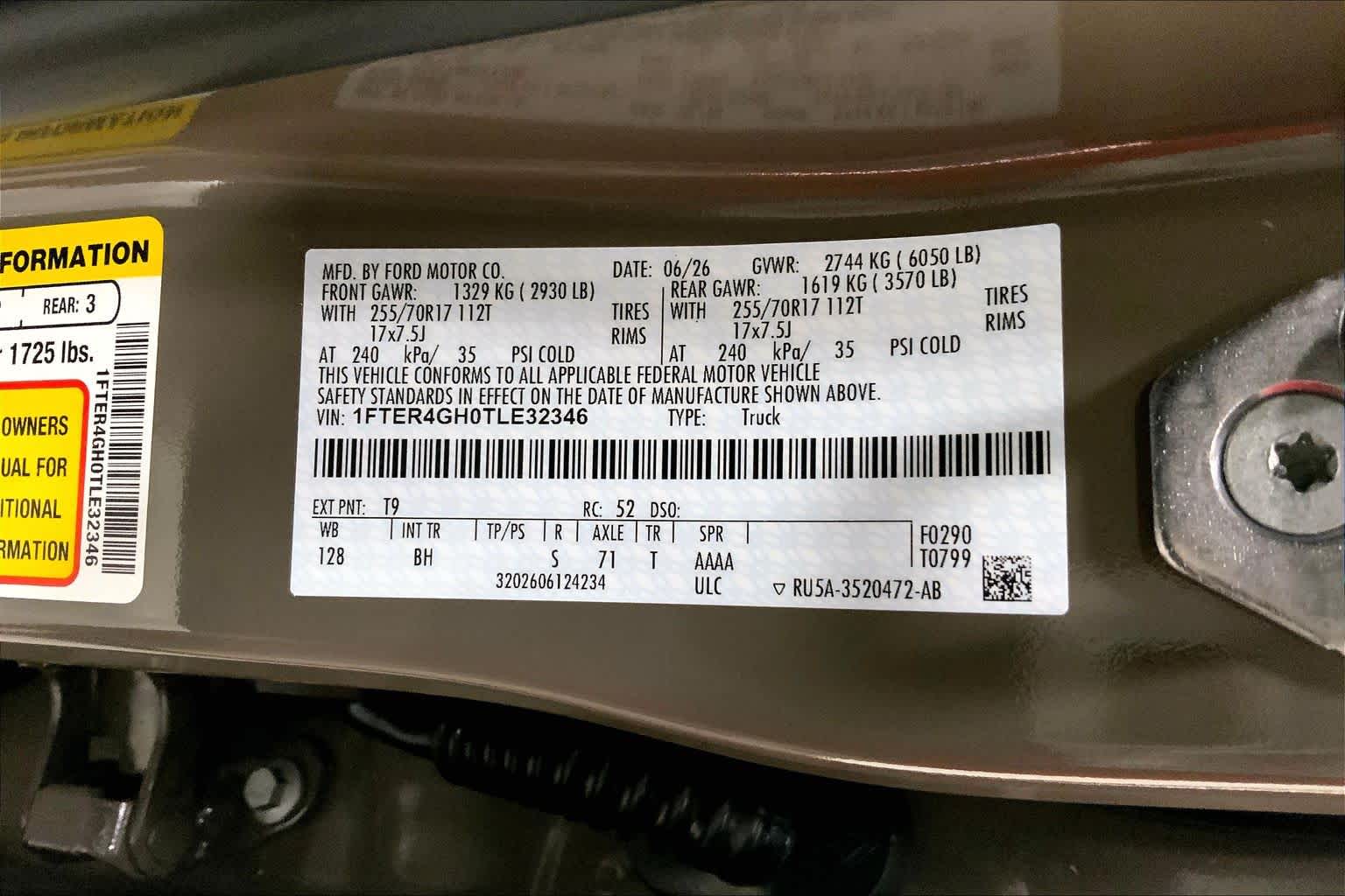 2026 Ford Ranger