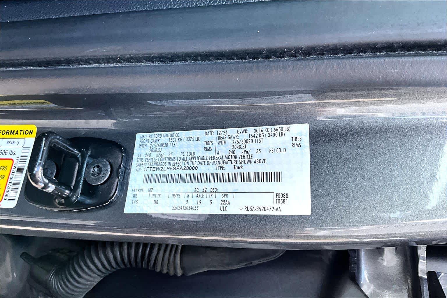 2025 Ford F-150