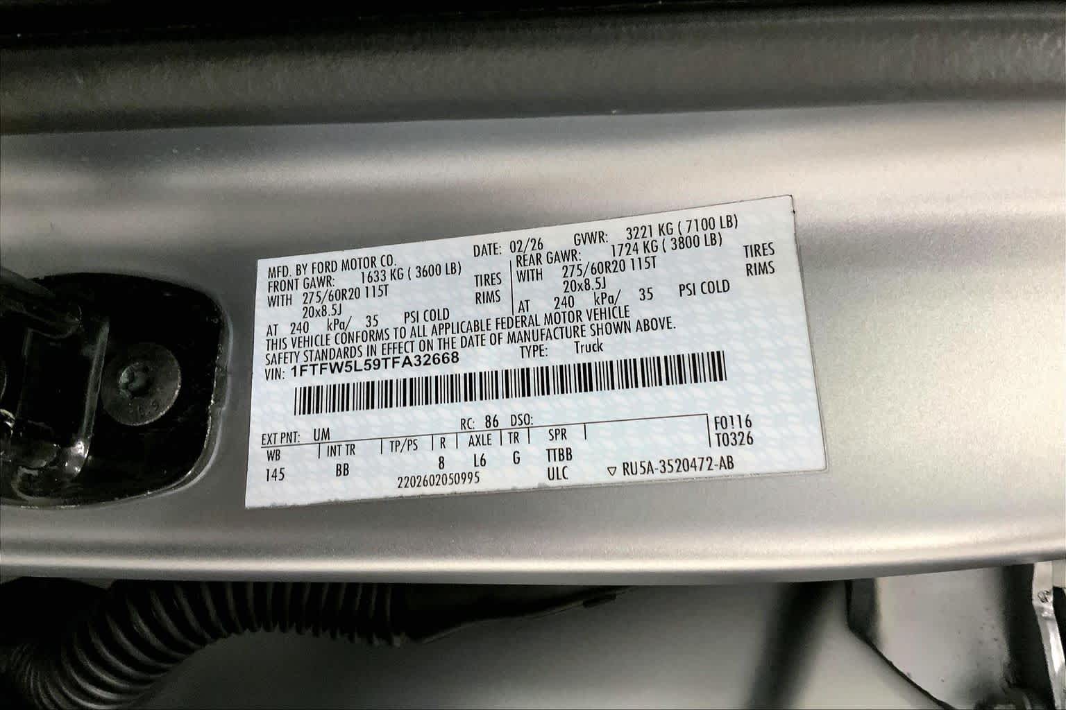 2026 Ford F-150