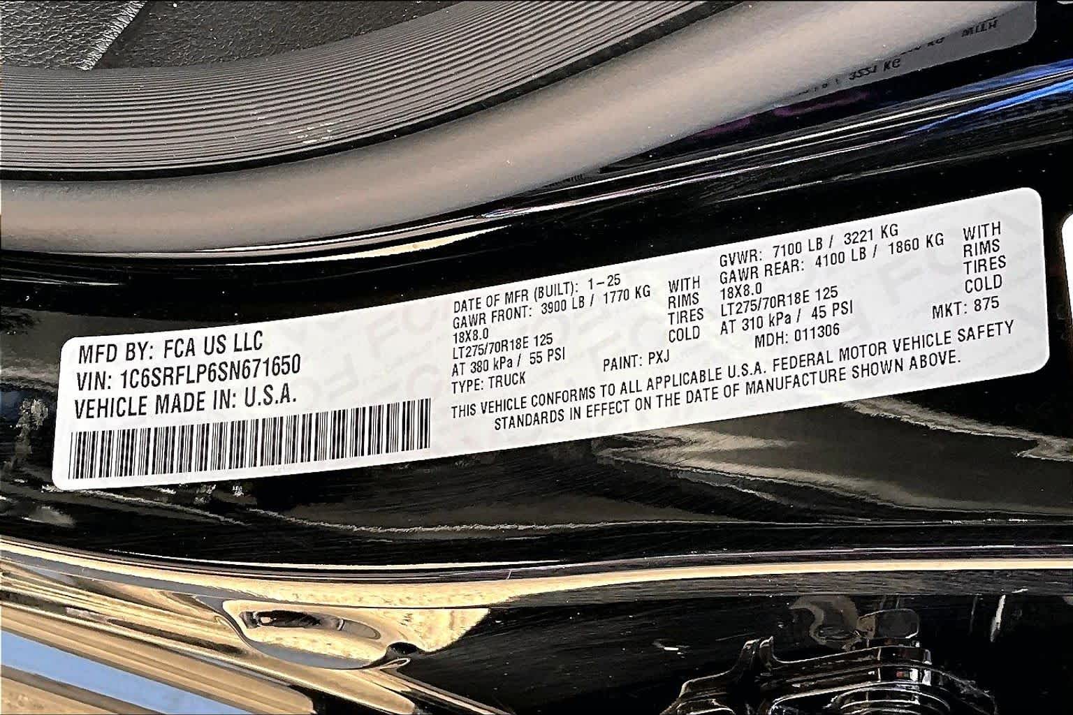 2025 RAM 1500