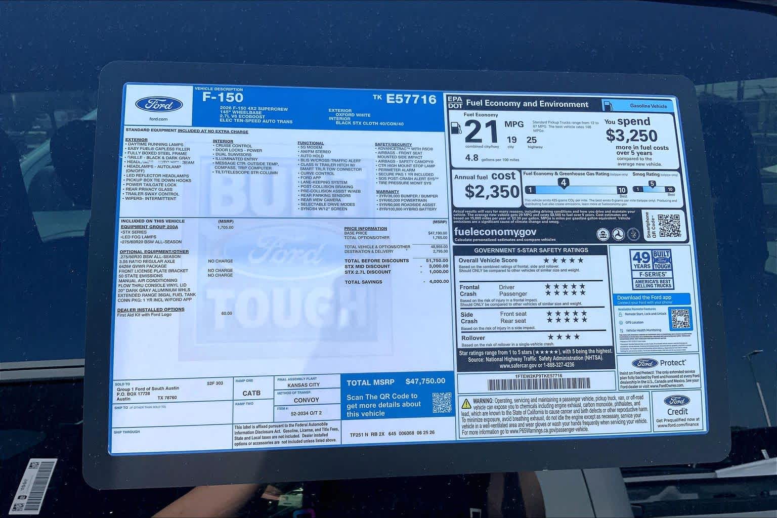 2026 Ford F-150