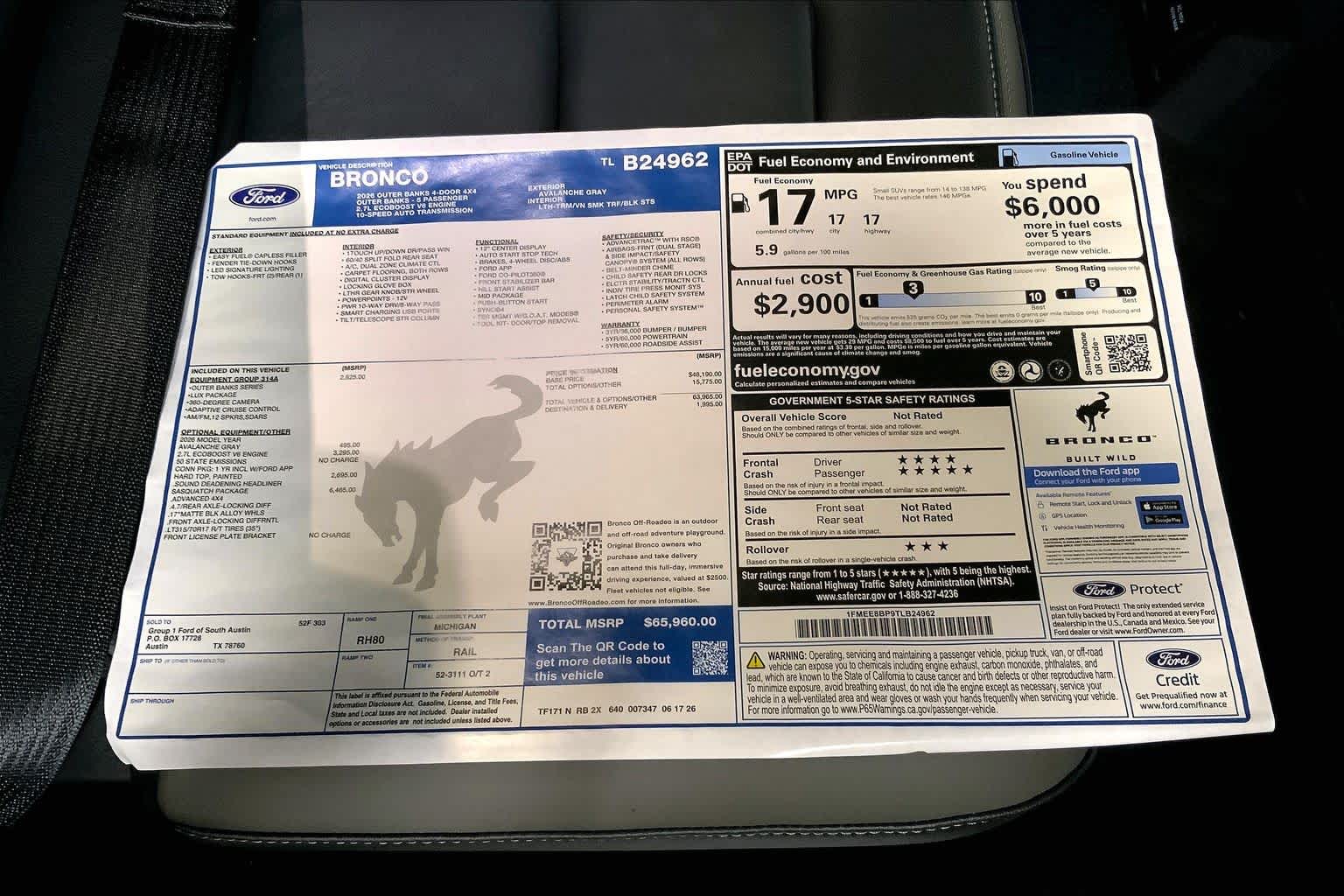 2026 Ford Bronco