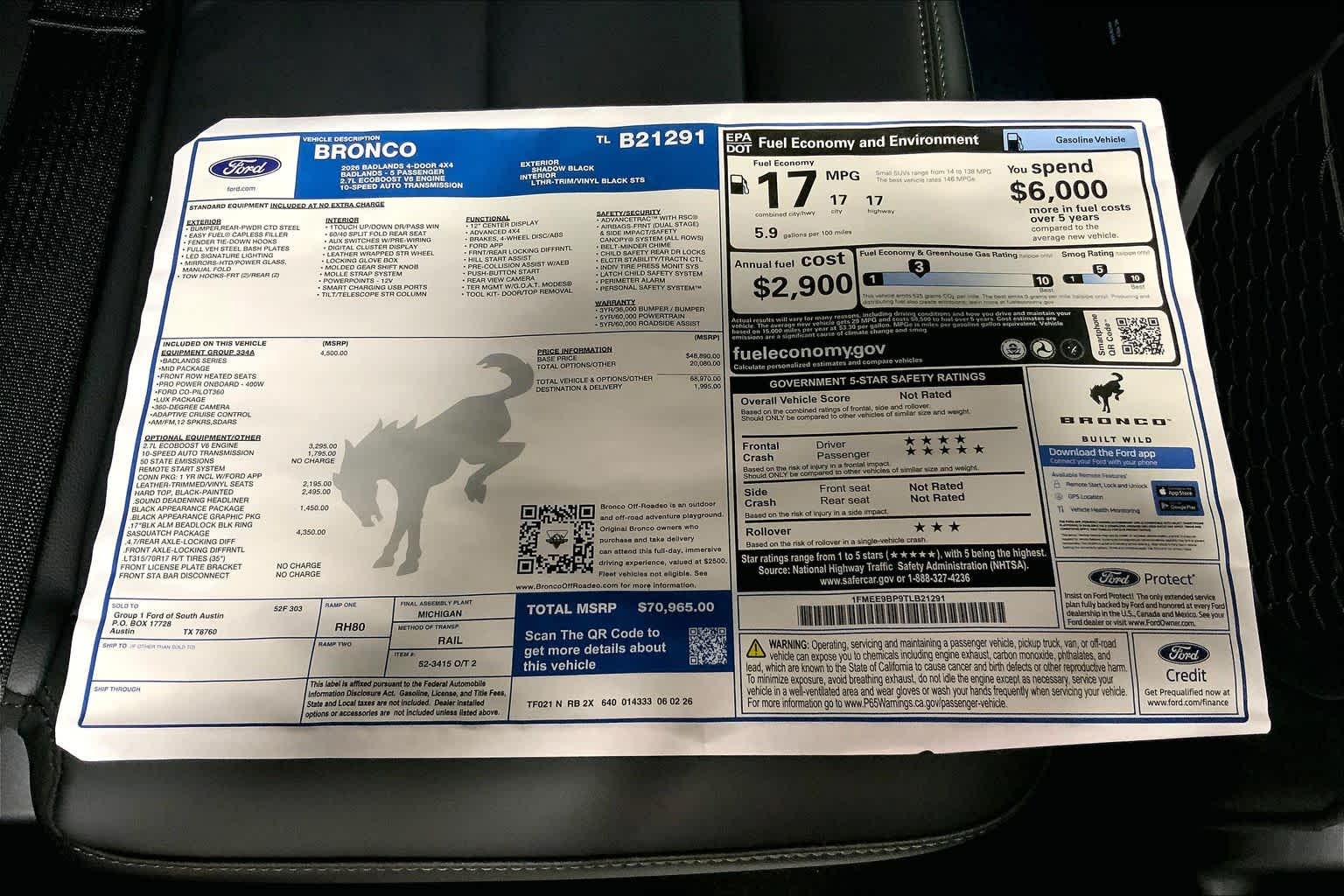 2026 Ford Bronco