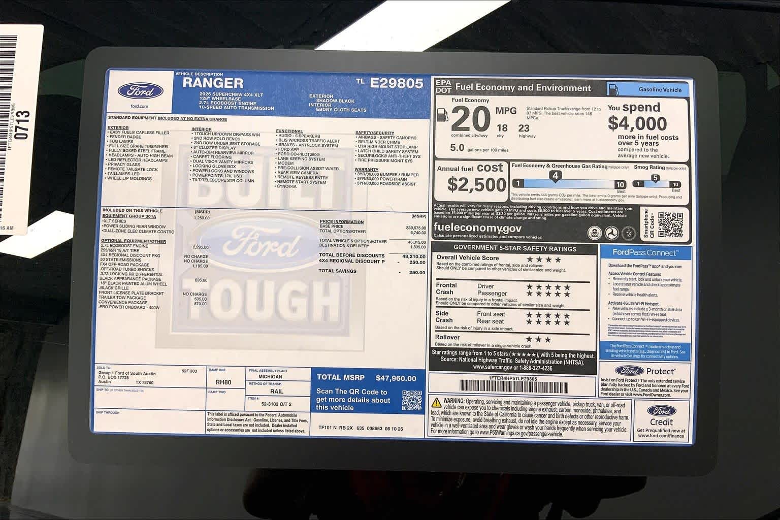 2026 Ford Ranger