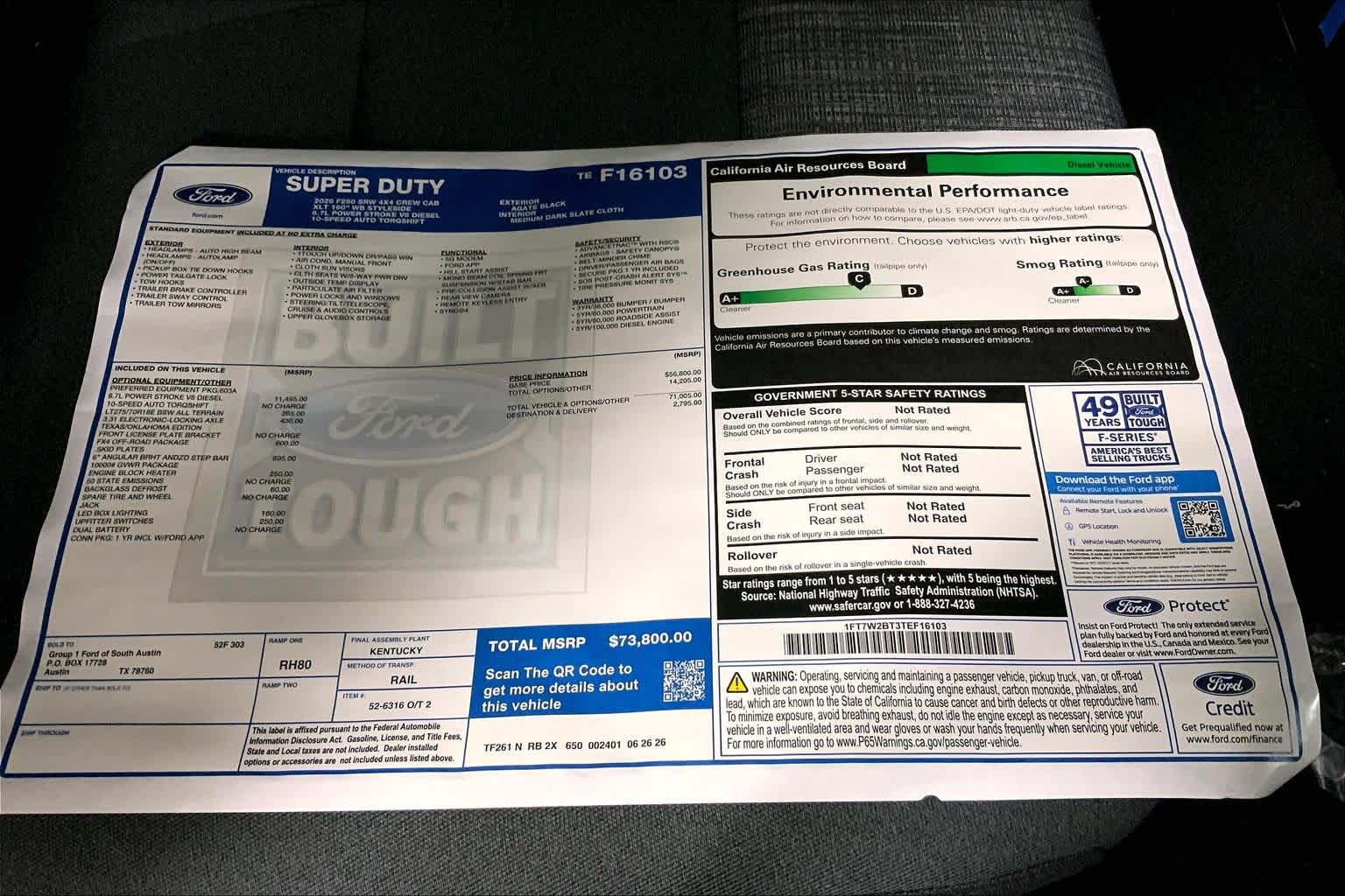 2026 Ford Super Duty F-250 SRW