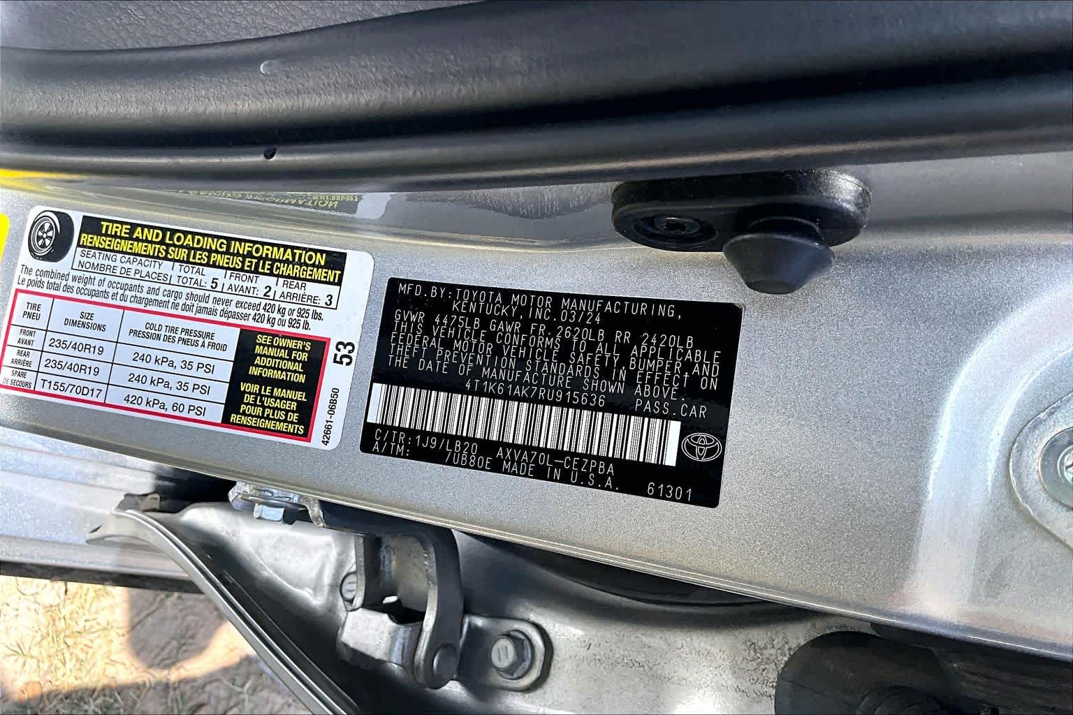 2024 Toyota Camry