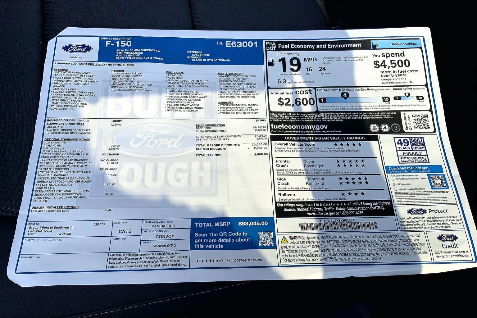 2026 Ford F-150