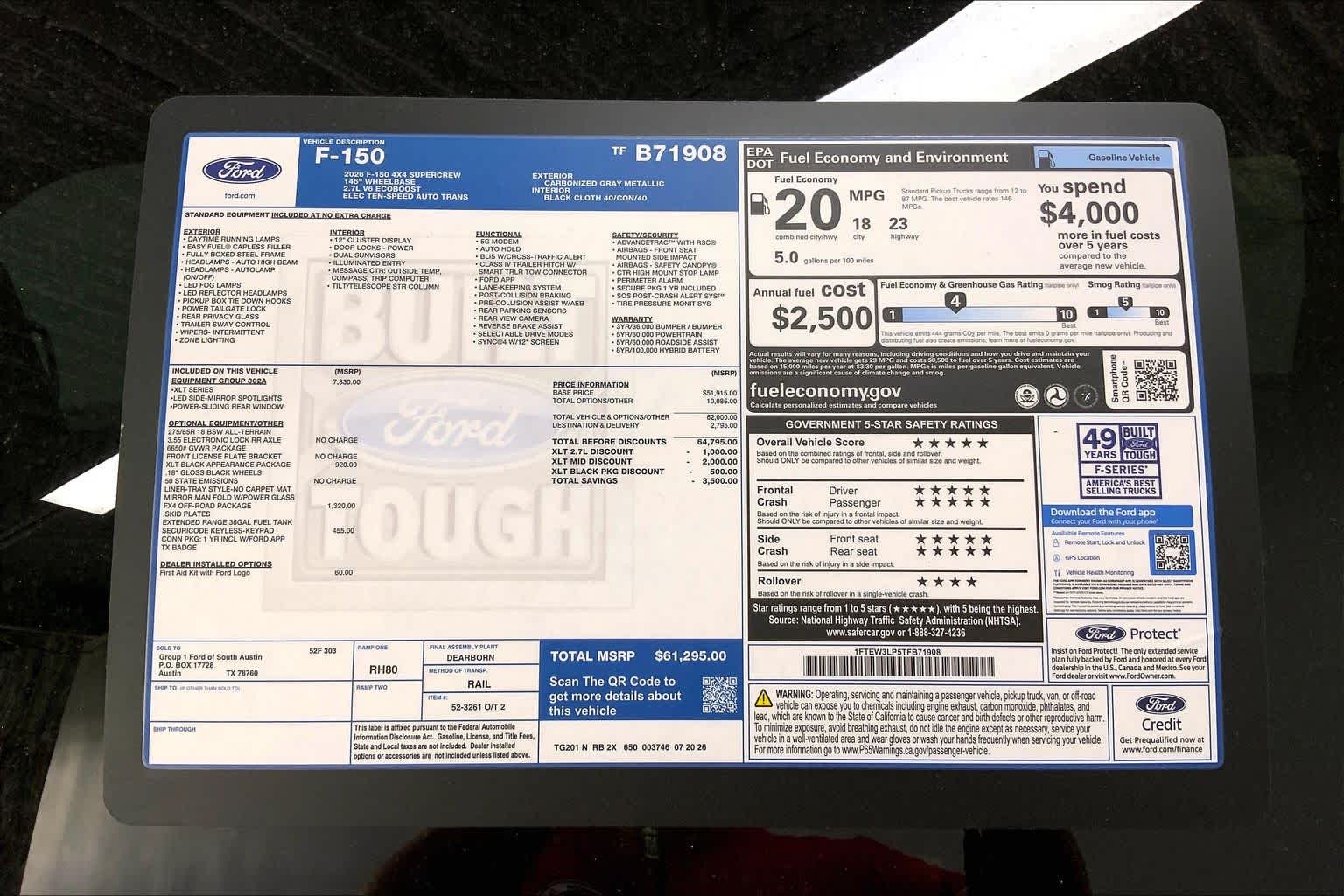 2026 Ford F-150