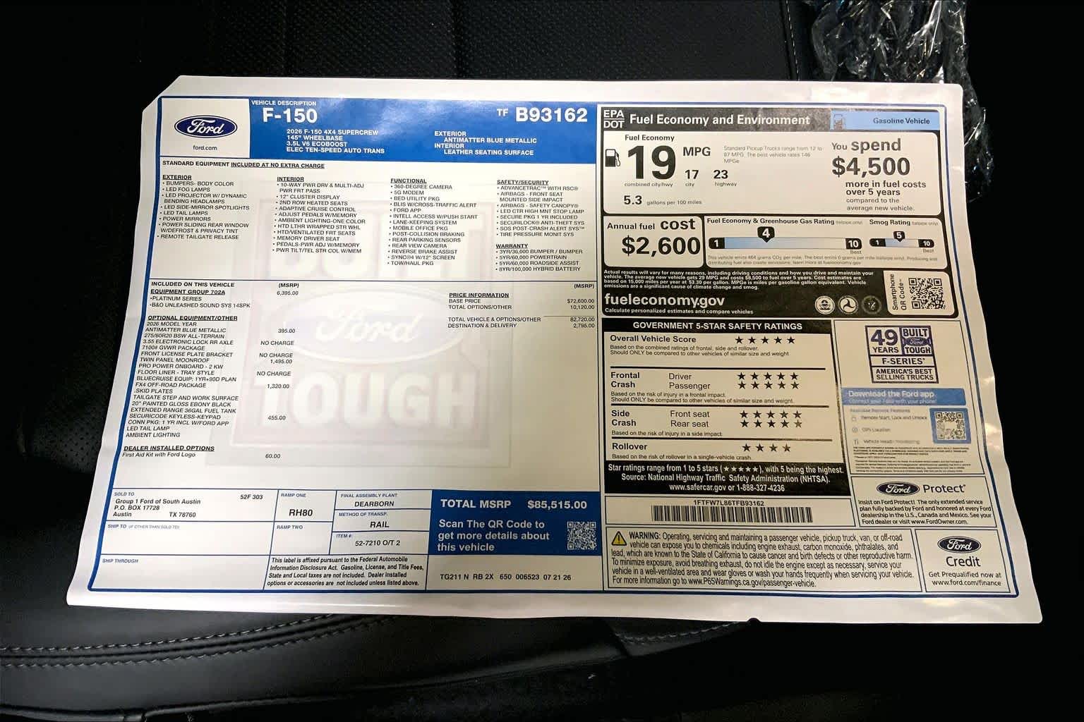 2026 Ford F-150