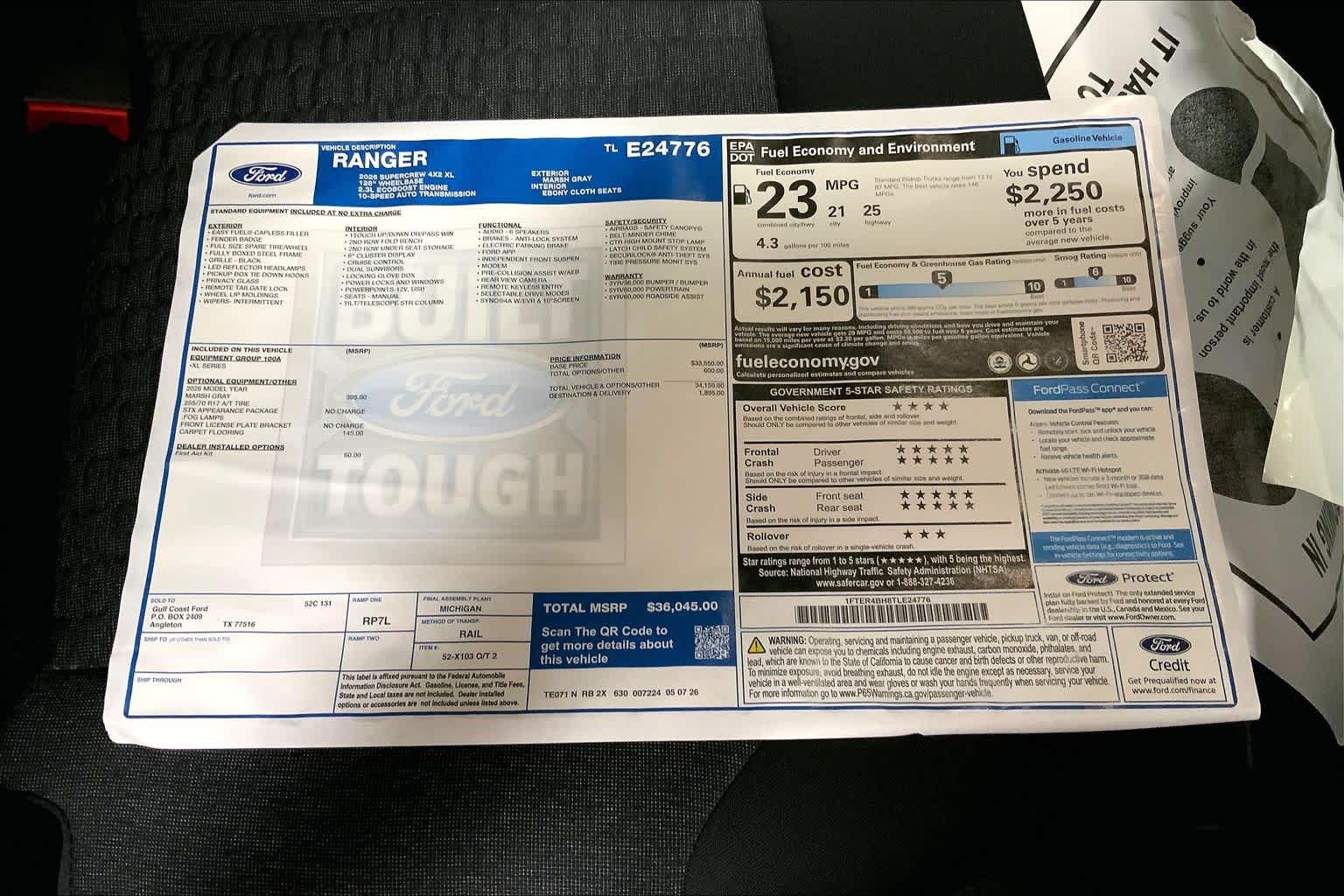 2026 Ford Ranger