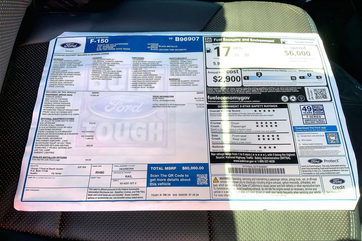 2026 Ford F-150