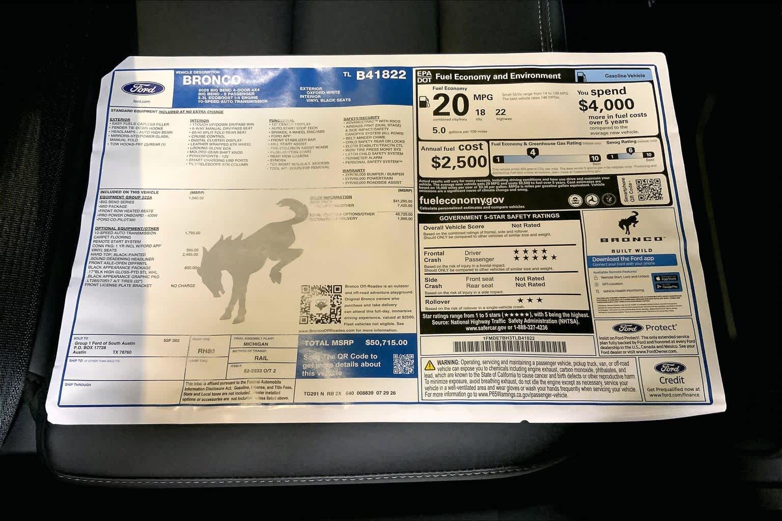 2026 Ford Bronco