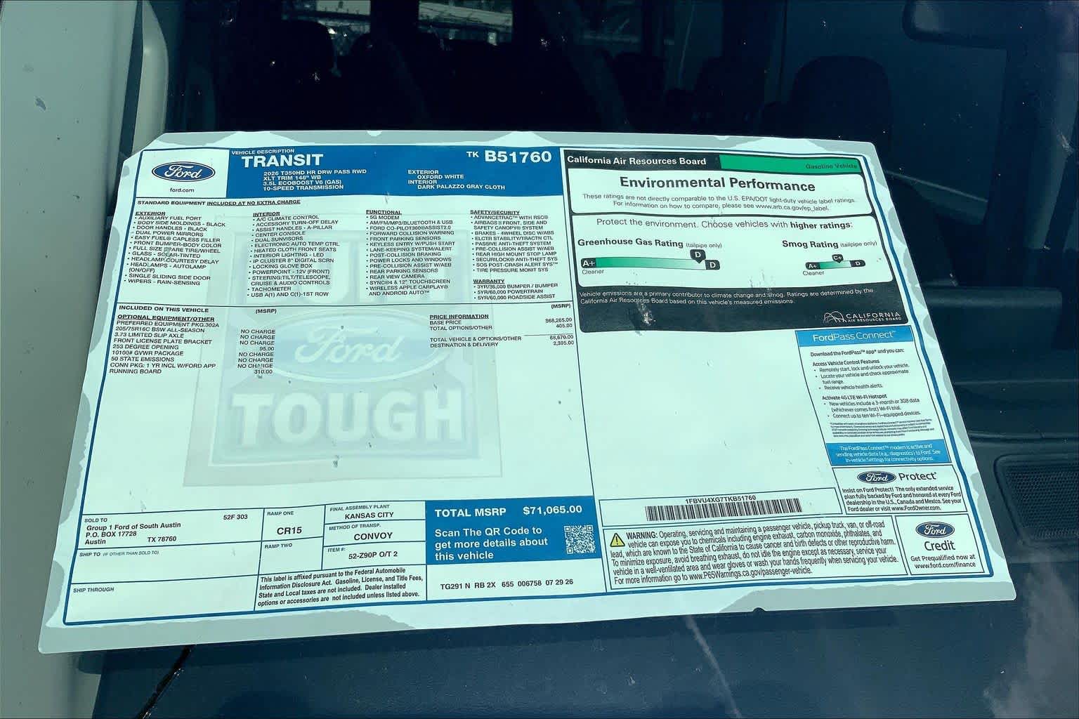 2026 Ford Transit Passenger Wagon