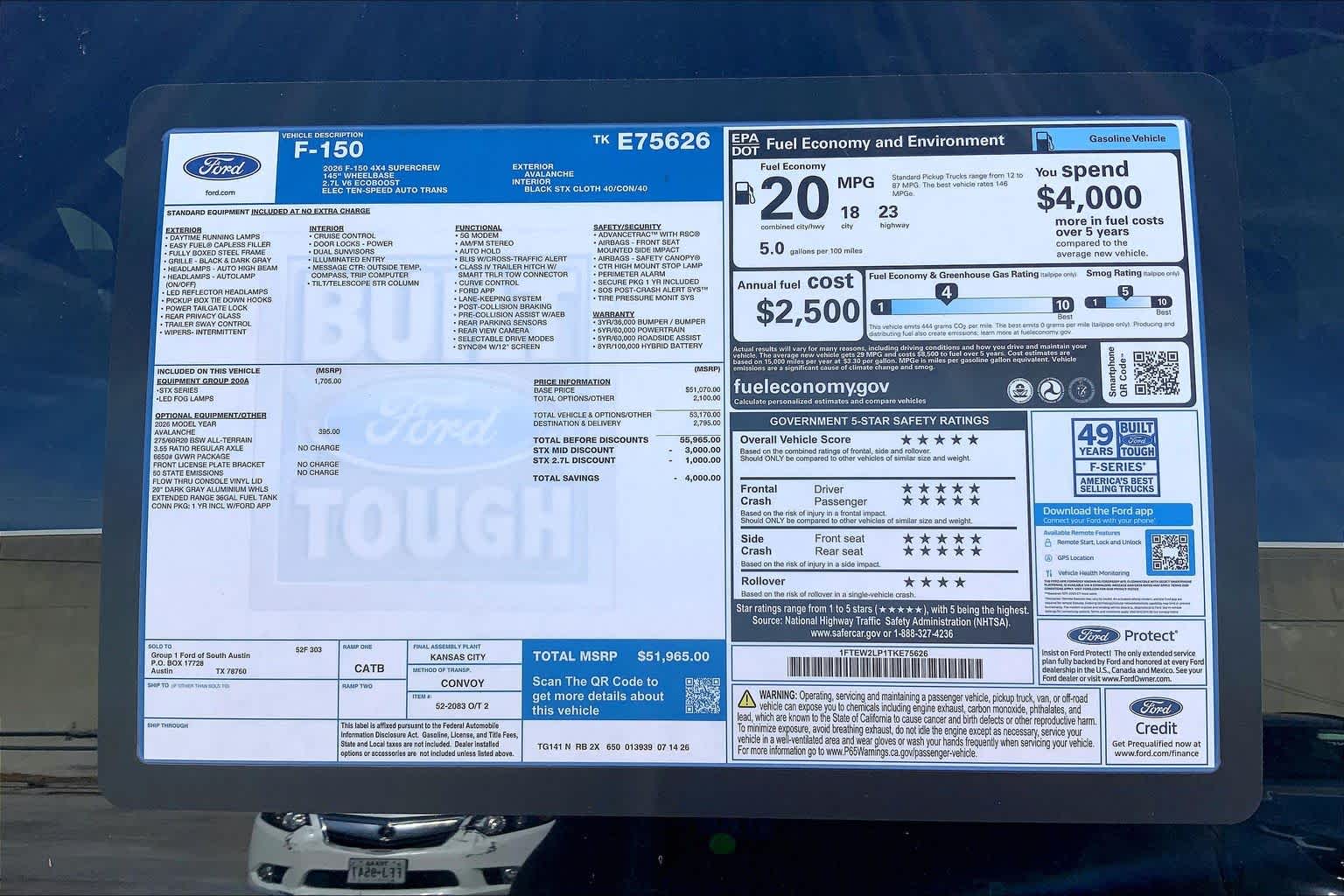 2026 Ford F-150