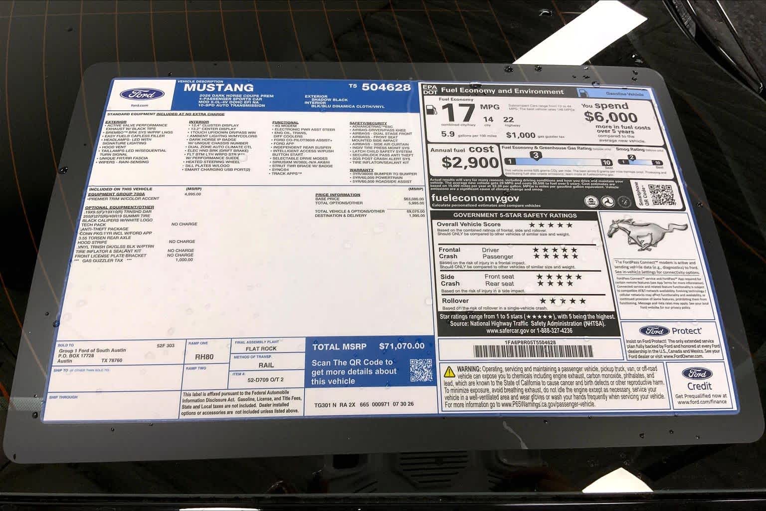 2026 Ford Mustang