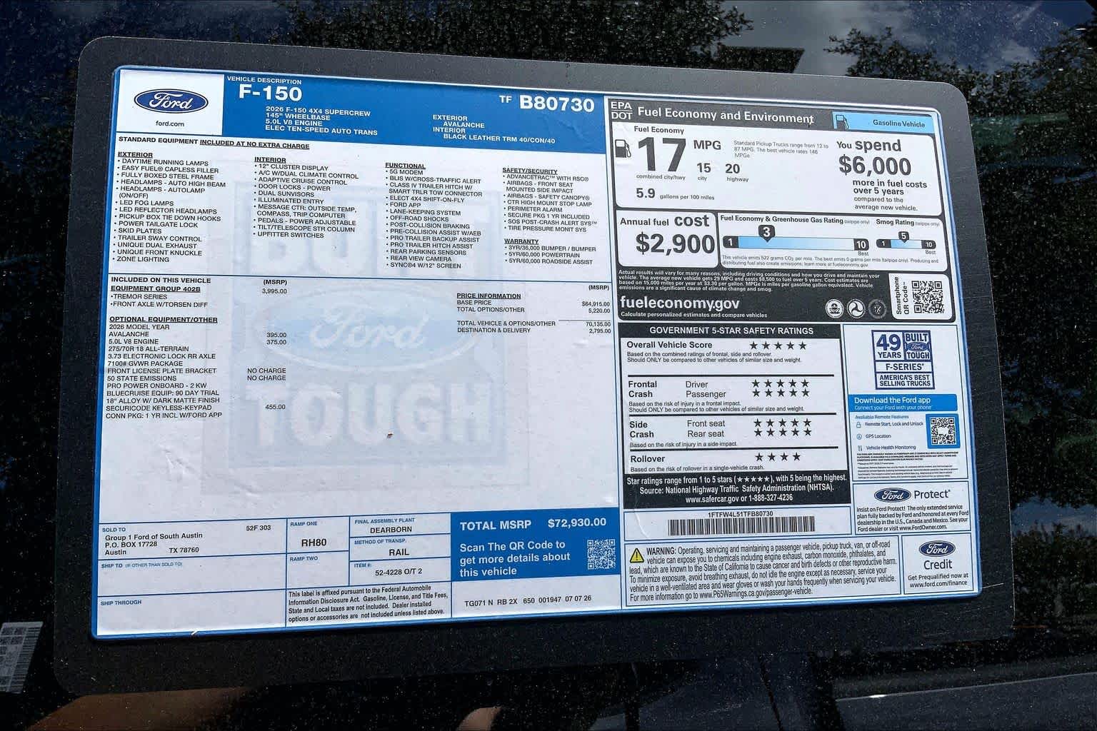 2026 Ford F-150