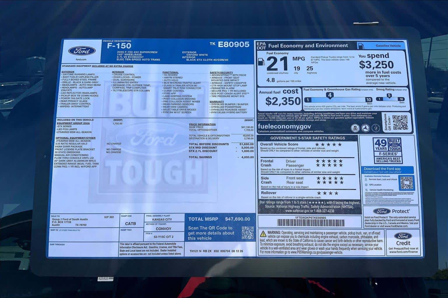 2026 Ford F-150