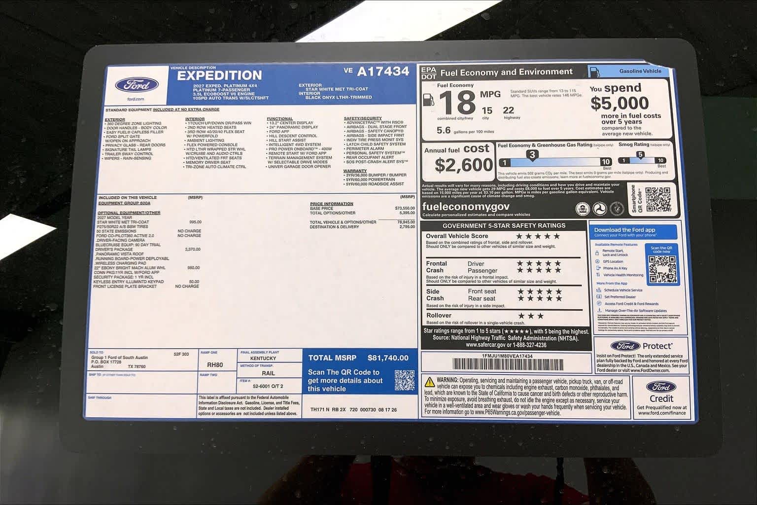 2027 Ford Expedition