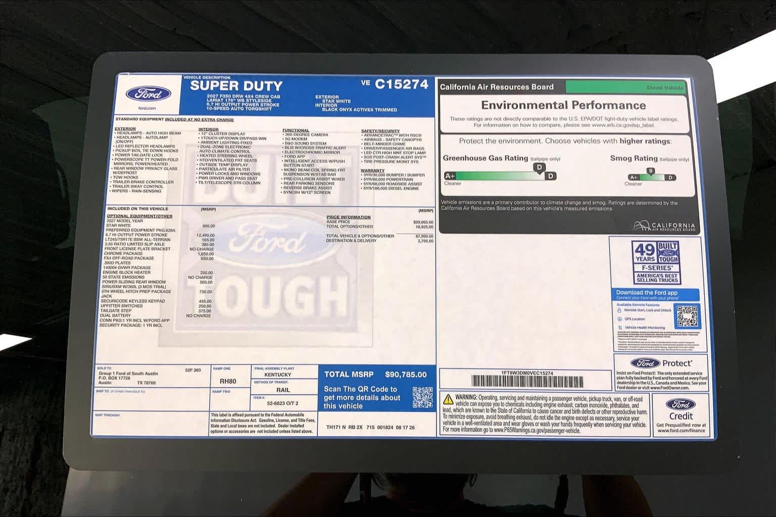 2027 Ford Super Duty F-350 DRW Pickup