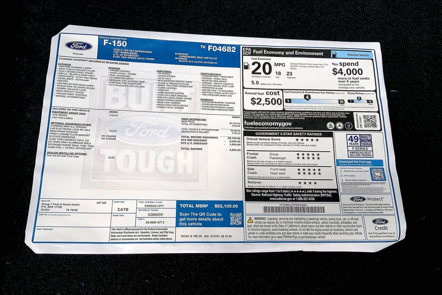 2026 Ford F-150