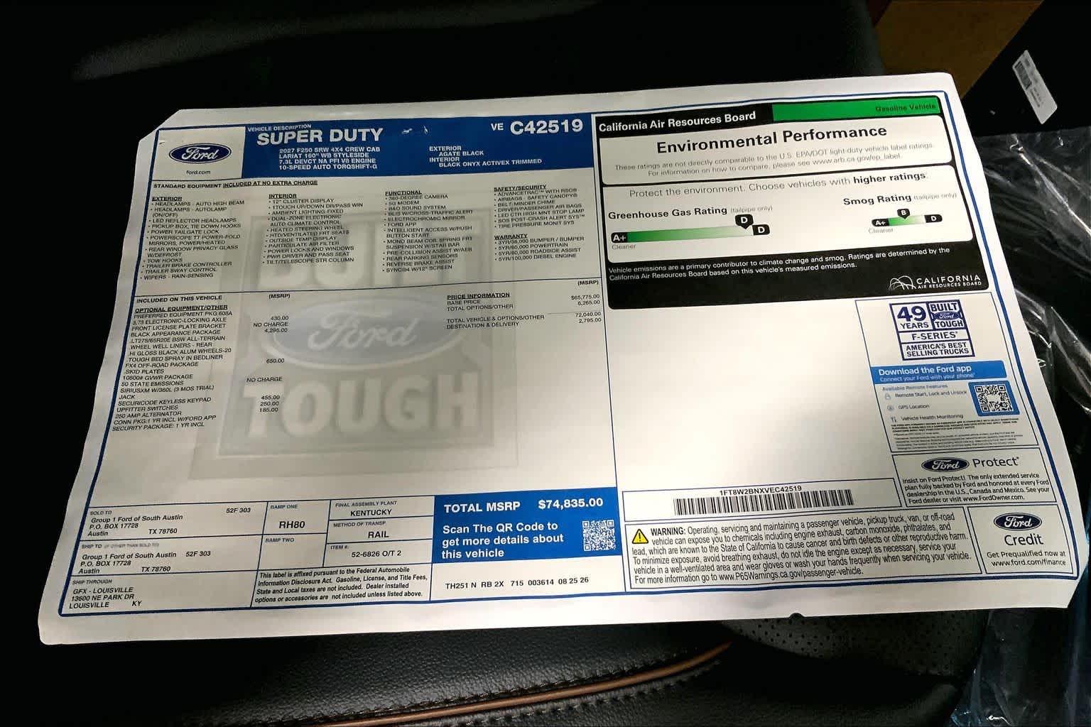 2027 Ford Super Duty F-250 SRW
