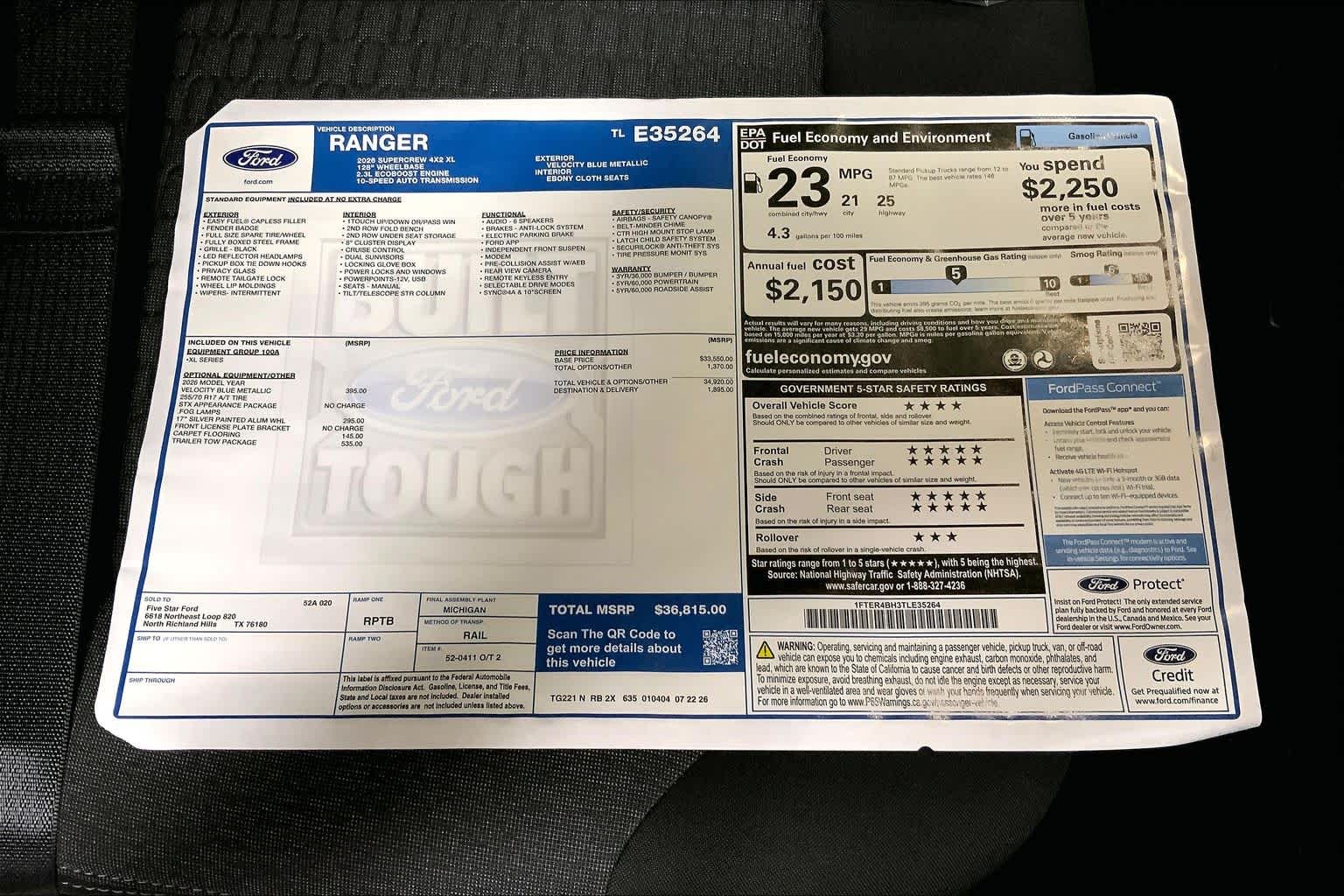 2026 Ford Ranger