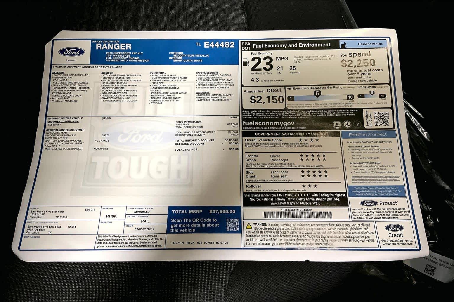 2026 Ford Ranger